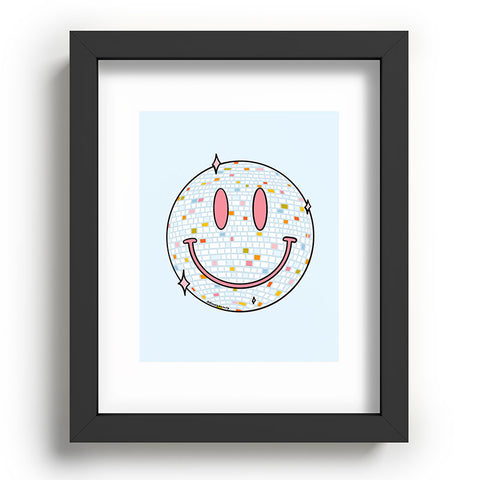 Doodle By Meg Smiley Disco Ball Recessed Framing Rectangle