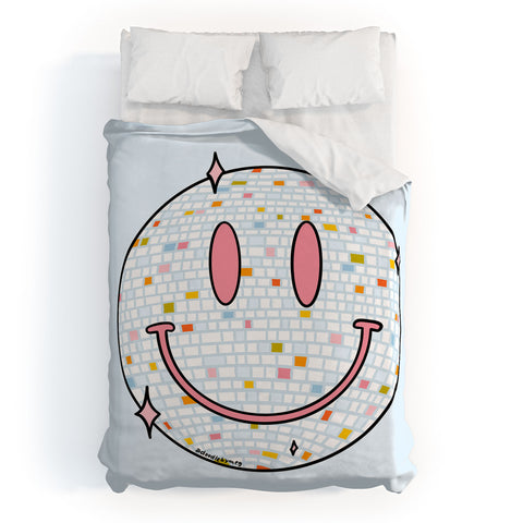 Doodle By Meg Smiley Disco Ball Duvet Cover