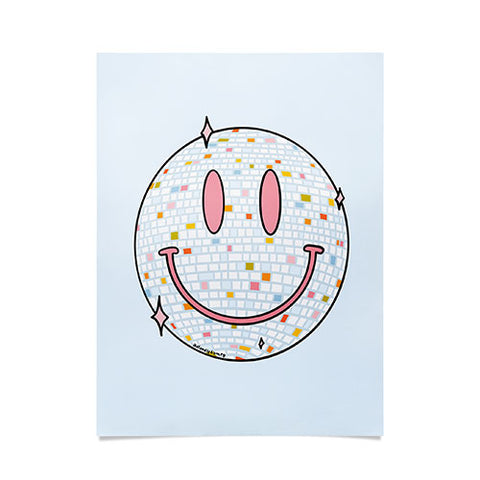 Doodle By Meg Smiley Disco Ball Poster