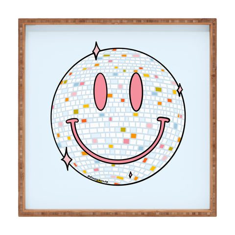 Doodle By Meg Smiley Disco Ball Square Tray