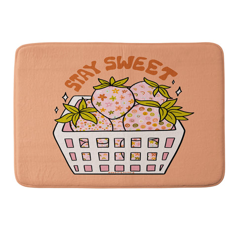 Doodle By Meg Stay Sweet Memory Foam Bath Mat