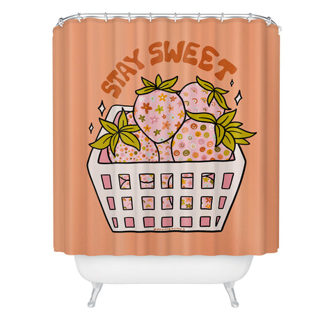 Doodle By Meg Stay Sweet Shower Curtain