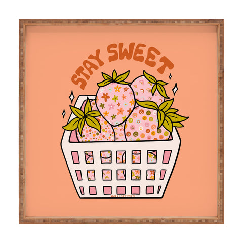 Doodle By Meg Stay Sweet Square Tray