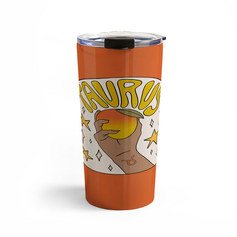 Doodle By Meg Taurus Mango Travel Mug