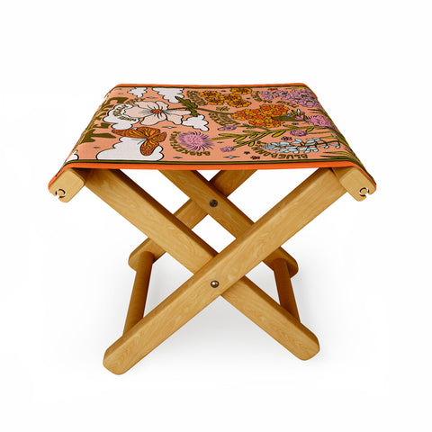 Doodle By Meg Texas Wildflowers Folding Stool