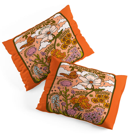 Doodle By Meg Texas Wildflowers Pillow Shams
