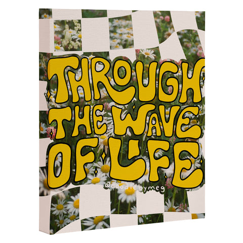Doodle By Meg Through the Wave of Life Art Canvas