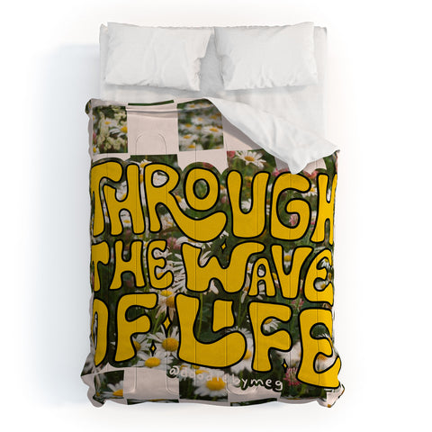 Doodle By Meg Through the Wave of Life Comforter