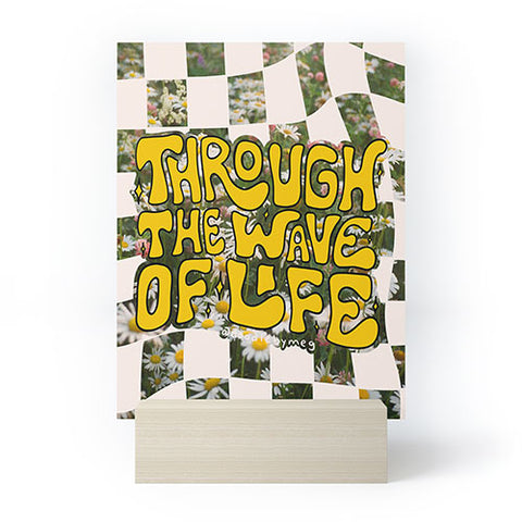 Doodle By Meg Through the Wave of Life Mini Art Print
