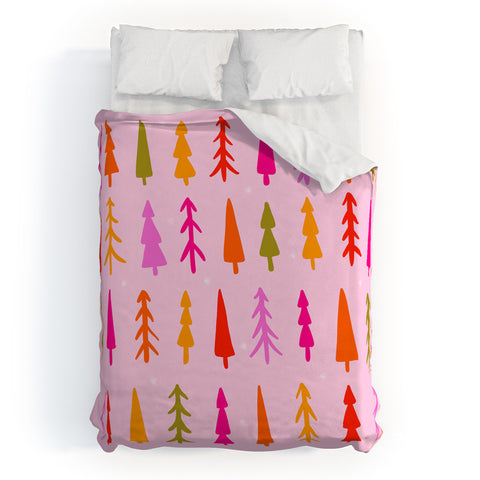 Doodle By Meg Tree Print Duvet Cover