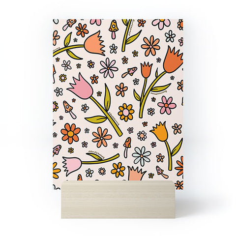 Doodle By Meg Tulip Print Mini Art Print