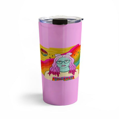 Doodle By Meg Virgo Babe Travel Mug