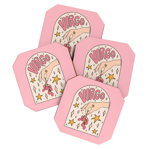 Doodle By Meg Virgo Lychee Coaster Set