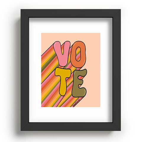 Doodle By Meg Vote Recessed Framing Rectangle