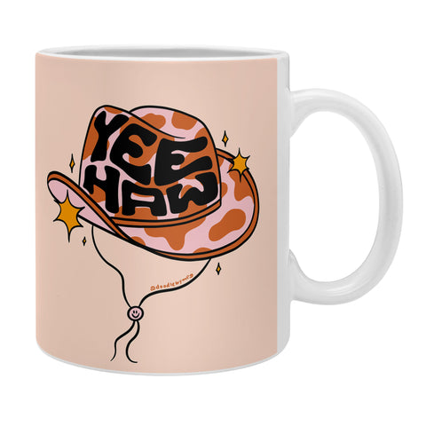 Doodle By Meg Yeehaw Cowboy Hat Coffee Mug
