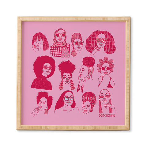 DorcasCreates Babes of Summer Framed Wall Art