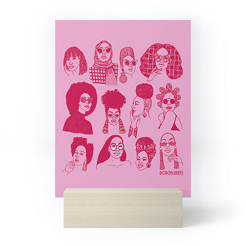 DorcasCreates Babes of Summer Mini Art Print