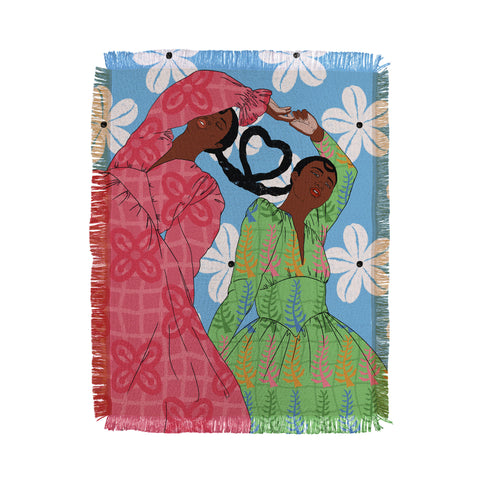 DorcasCreates Better Days I Throw Blanket