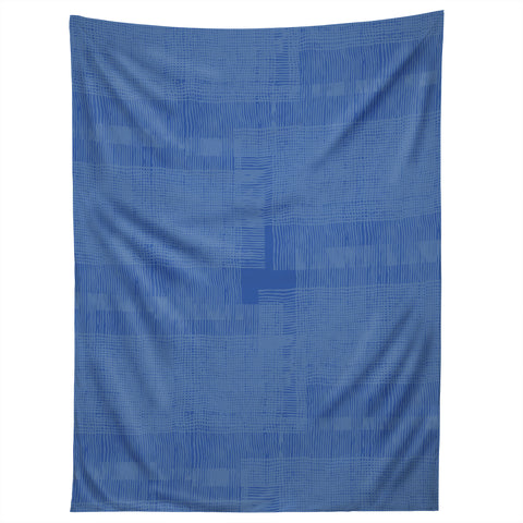 DorcasCreates Blue on Blue I Tapestry
