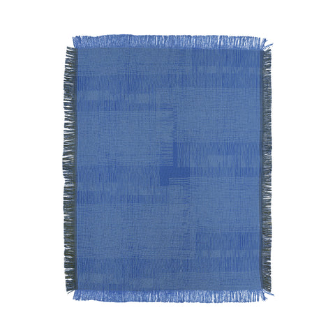 DorcasCreates Blue on Blue I Throw Blanket
