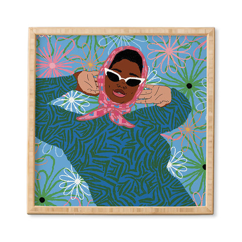 DorcasCreates Halima Framed Wall Art