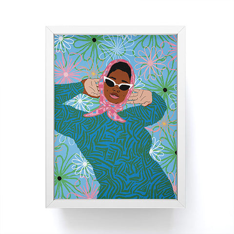 DorcasCreates Halima Framed Mini Art Print