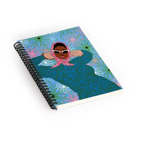 DorcasCreates Halima Spiral Notebook
