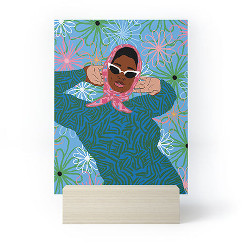 DorcasCreates Halima Mini Art Print