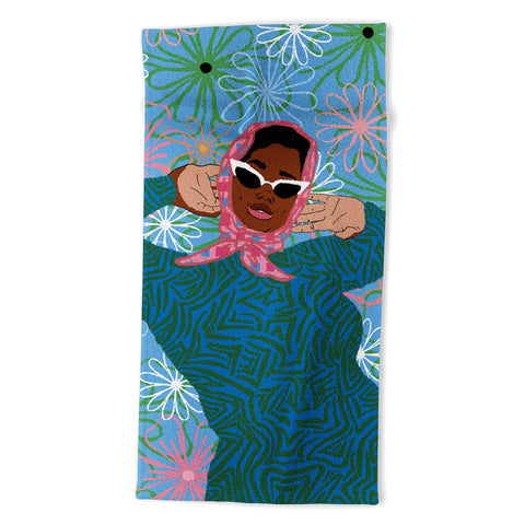 DorcasCreates Halima Beach Towel