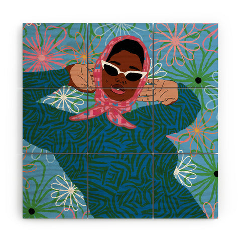 DorcasCreates Halima Wood Wall Mural