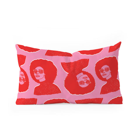 DorcasCreates Kara Pattern Oblong Throw Pillow