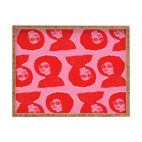 DorcasCreates Kara Pattern Rectangular Tray