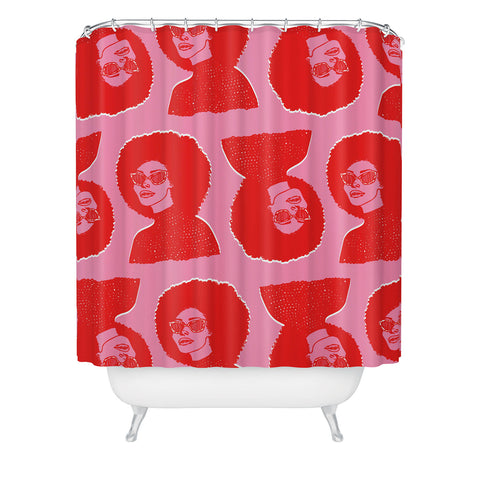 DorcasCreates Kara Pattern Shower Curtain