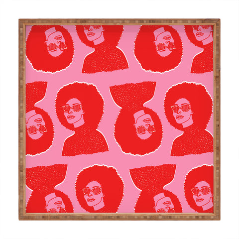 DorcasCreates Kara Pattern Square Tray