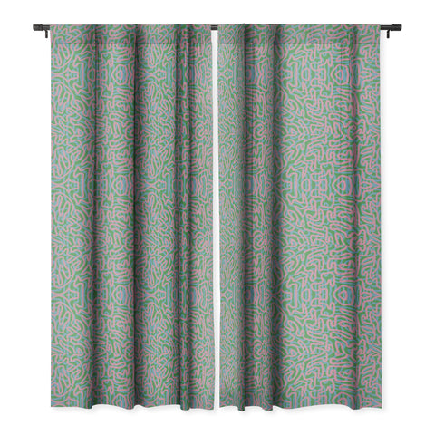 DorcasCreates Long Way Round Blackout Window Curtain