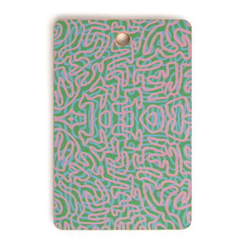 DorcasCreates Long Way Round Cutting Board Rectangle