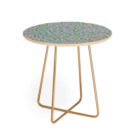 DorcasCreates Long Way Round Round Side Table