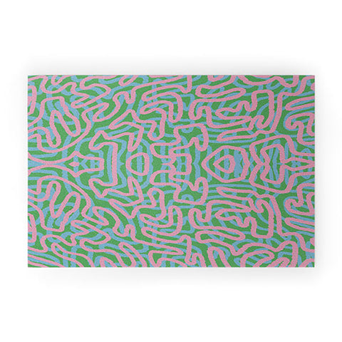 DorcasCreates Long Way Round Welcome Mat