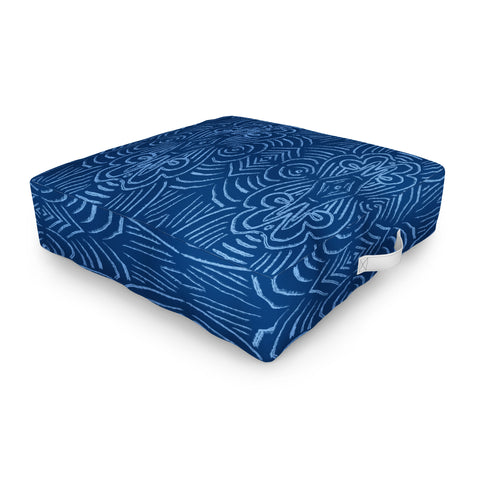 DorcasCreates Night Air Outdoor Floor Cushion