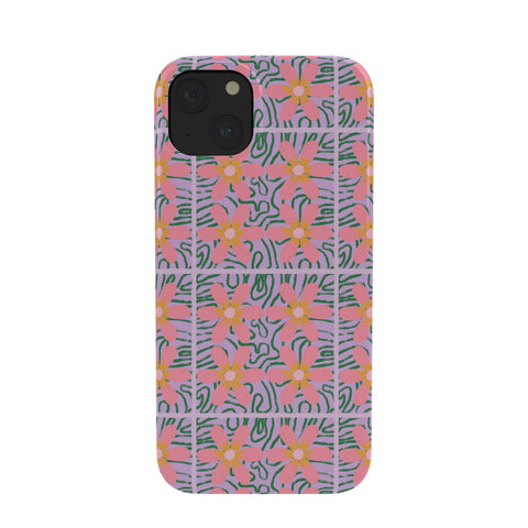 DorcasCreates Psychedelic Daisies Phone Case
