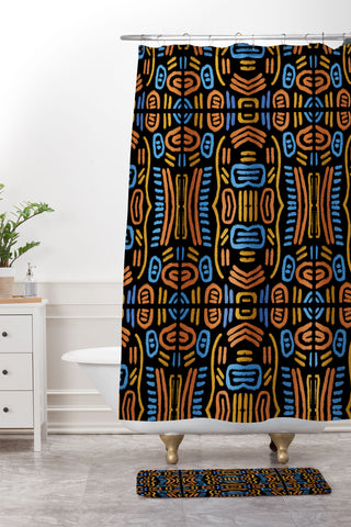 DorcasCreates Steamed Shower Curtain And Mat
