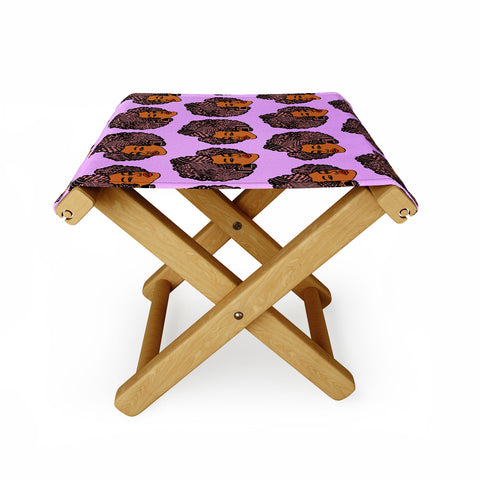 DorcasCreates Tomi Repeat Pattern Folding Stool