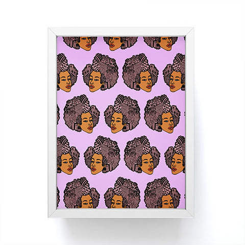 DorcasCreates Tomi Repeat Pattern Framed Mini Art Print