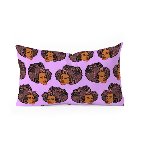 DorcasCreates Tomi Repeat Pattern Oblong Throw Pillow