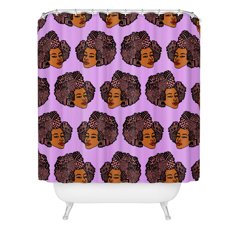 DorcasCreates Tomi Repeat Pattern Shower Curtain