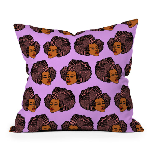 DorcasCreates Tomi Repeat Pattern Outdoor Throw Pillow