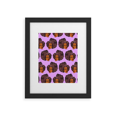 DorcasCreates Tomi Repeat Pattern Framed Art Print