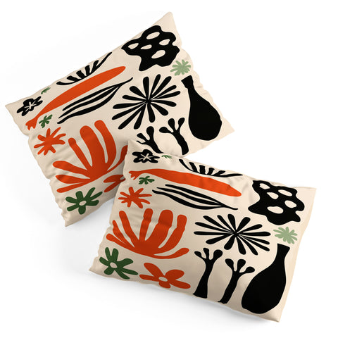 DorisciciArt Abstract botanic Pillow Shams