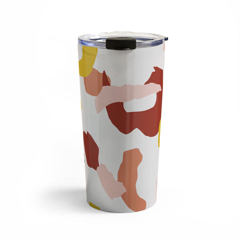 DorisciciArt Abstract shapes I Travel Mug