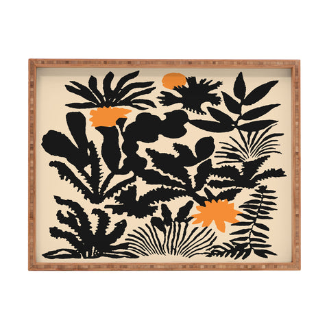 DorisciciArt Agave botanic Rectangular Tray